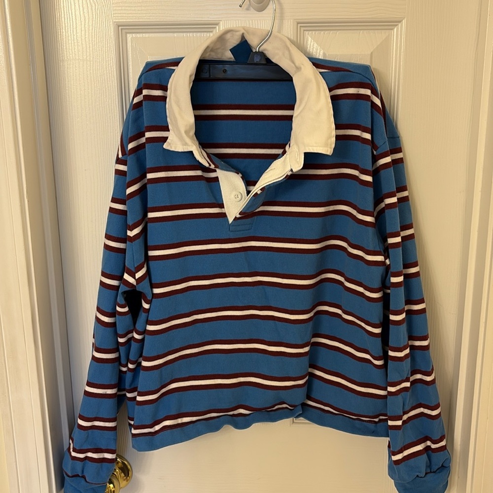 Trendy Rugby style shirt